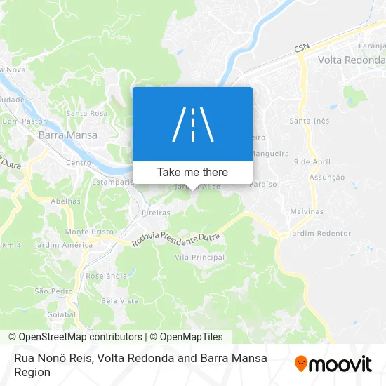 Rua Nonô Reis map