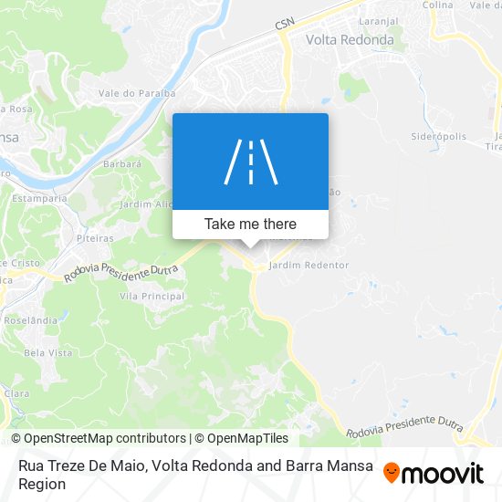 Rua Treze De Maio map