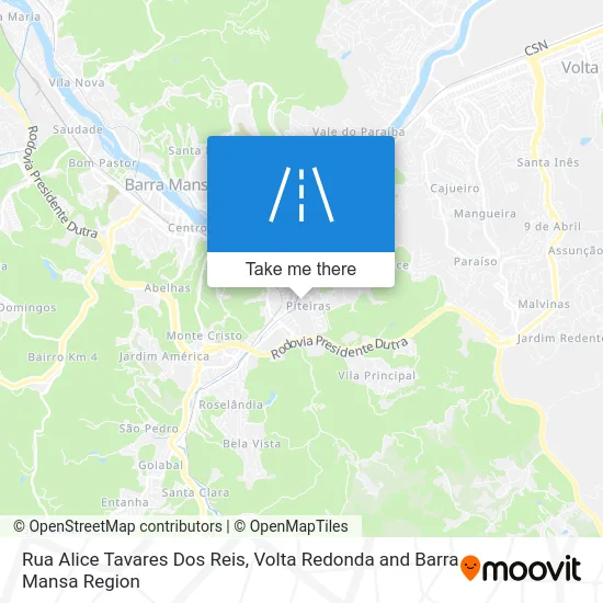 Rua Alice Tavares Dos Reis map