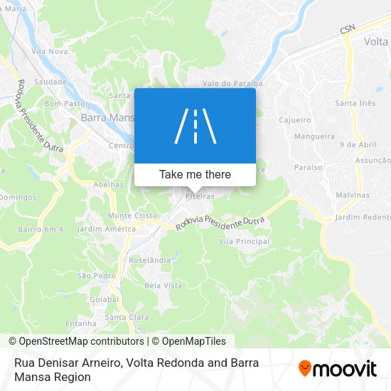 Rua Denisar Arneiro map