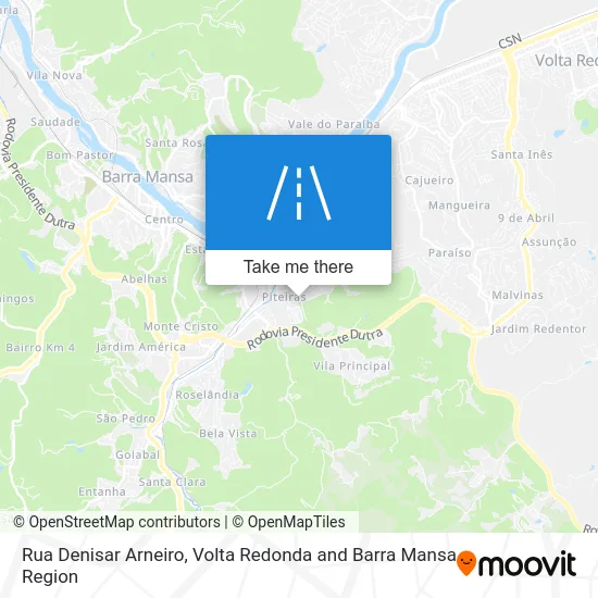 Rua Denisar Arneiro map