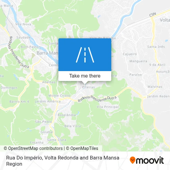 Rua Do Império map