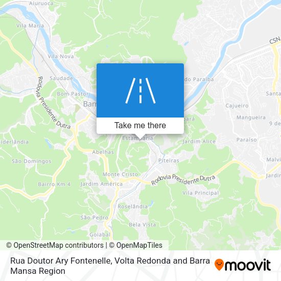 Rua Doutor Ary Fontenelle map