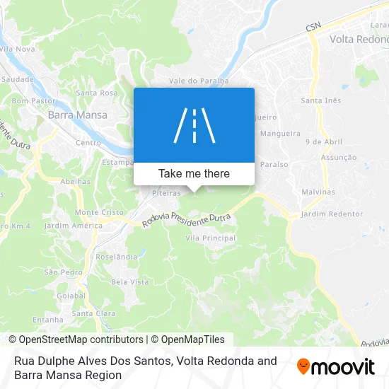 Rua Dulphe Alves Dos Santos map