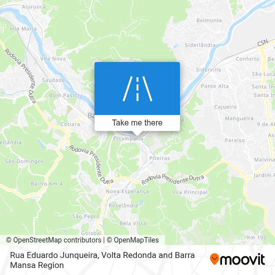 Rua Eduardo Junqueira map
