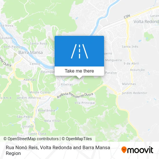 Rua Nonô Reis map