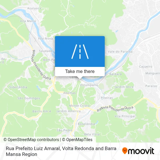 Rua Prefeito Luiz Amaral map