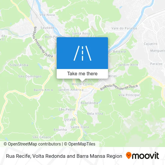 Rua Recife map