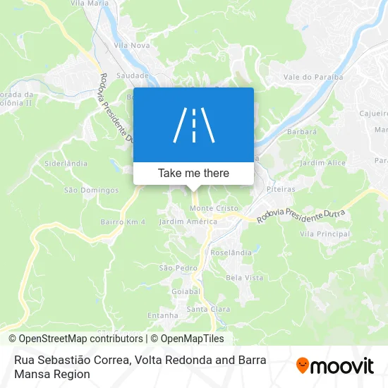 Rua Sebastião Correa map