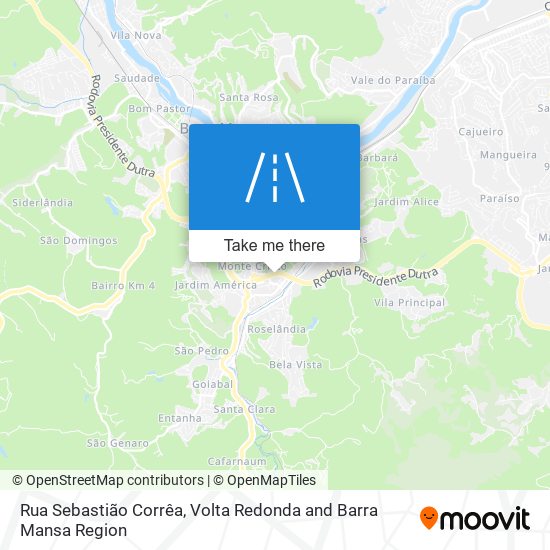 Rua Sebastião Corrêa map