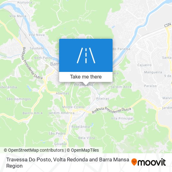 Mapa Travessa Do Posto