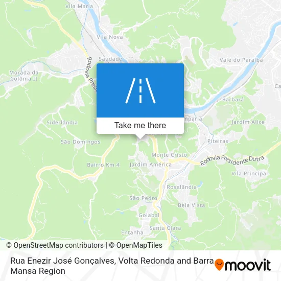 Rua Enezir José Gonçalves map