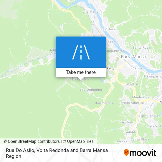 Rua Do Asilo map
