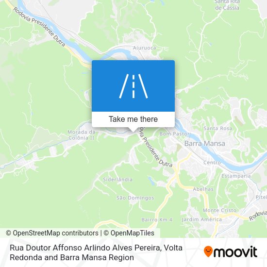 Rua Doutor Affonso Arlindo Alves Pereira map