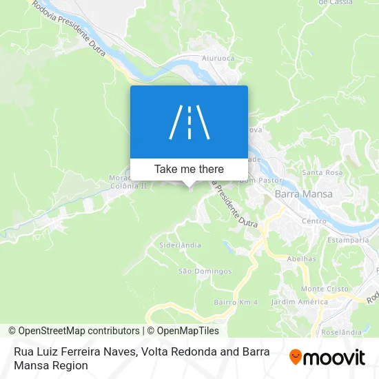 Rua Luiz Ferreira Naves map