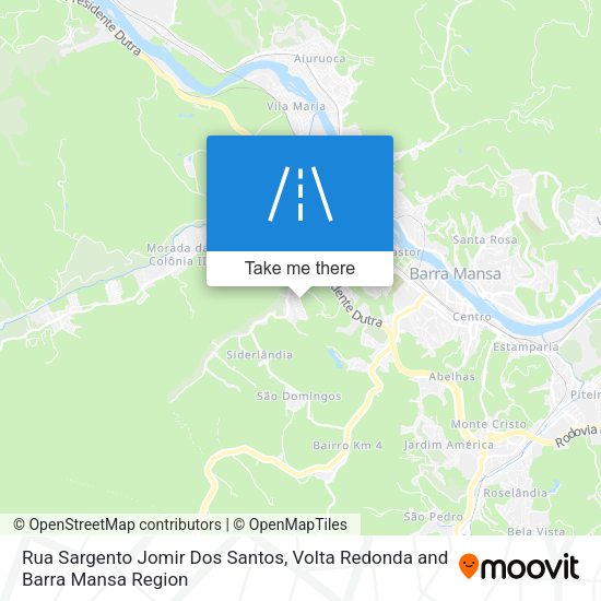Rua Sargento Jomir Dos Santos map