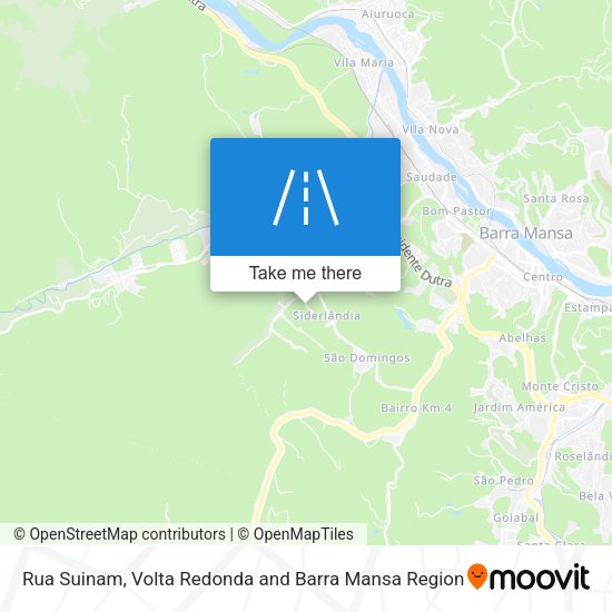 Rua Suinam map