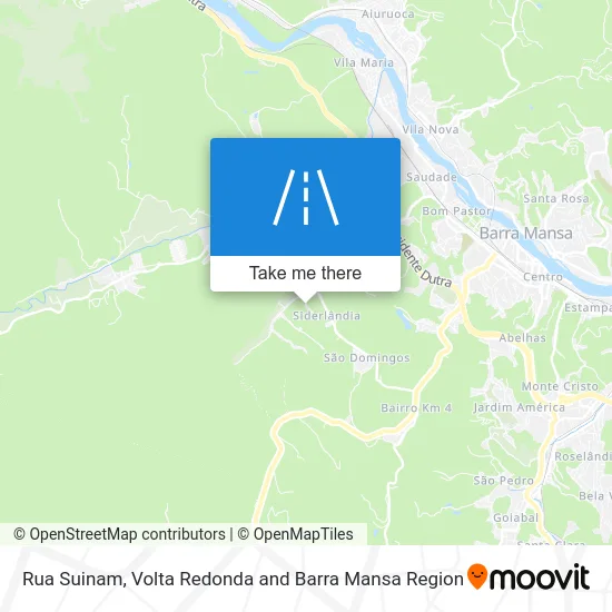 Rua Suinam map