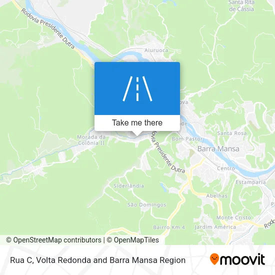 Rua C map