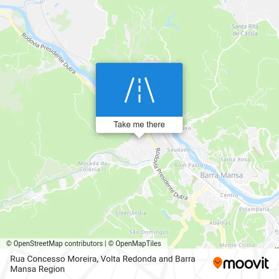 Rua Concesso Moreira map