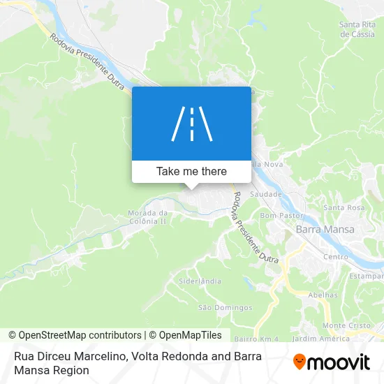 Rua Dirceu Marcelino map