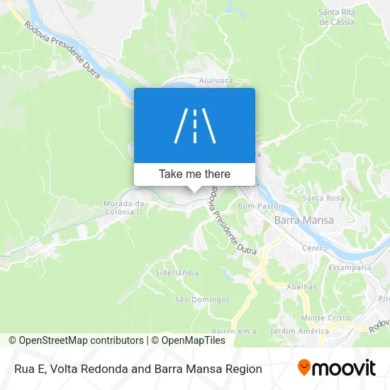 Rua E map