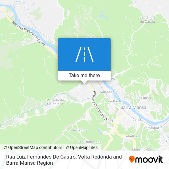 Rua Luiz Fernandes De Castro map