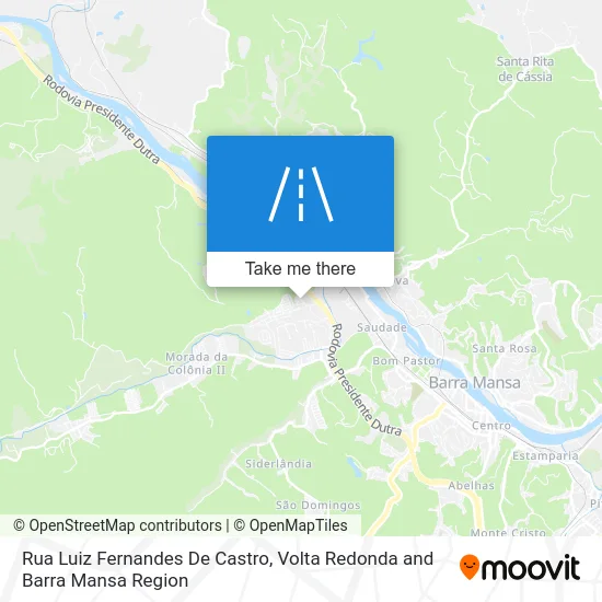 Rua Luiz Fernandes De Castro map