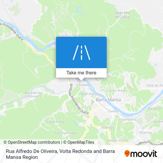 Rua Alfredo De Oliveira map