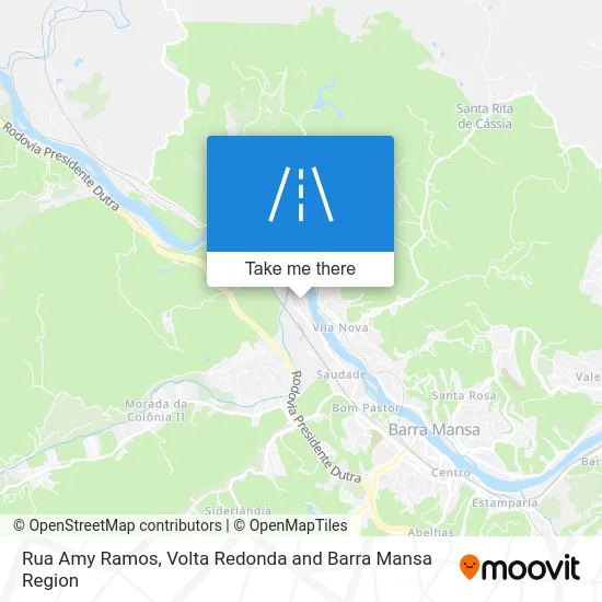 Rua Amy Ramos map