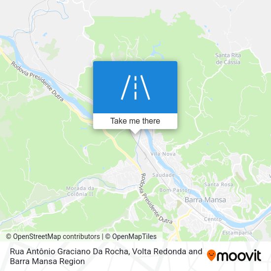 Rua Antônio Graciano Da Rocha map