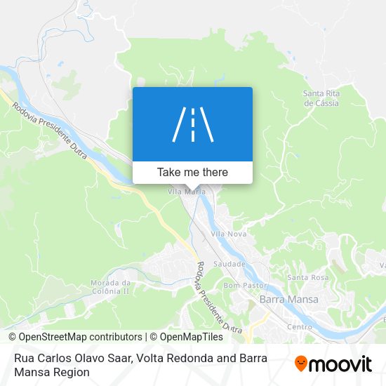 Rua Carlos Olavo Saar map