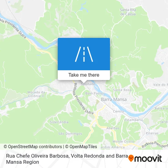 Rua Chefe Oliveira Barbosa map