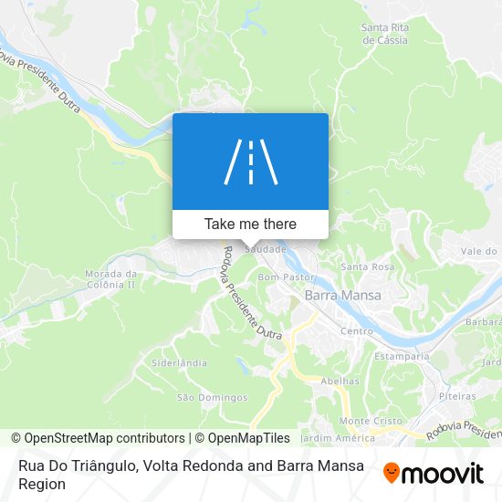 Rua Do Triângulo map