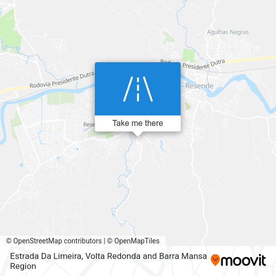 Estrada Da Limeira map