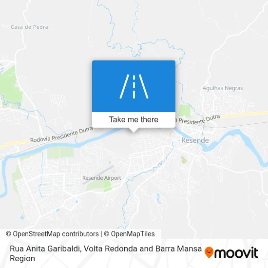 Rua Anita Garibaldi map