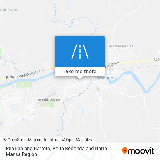 Mapa Rua Fabiano Barreto