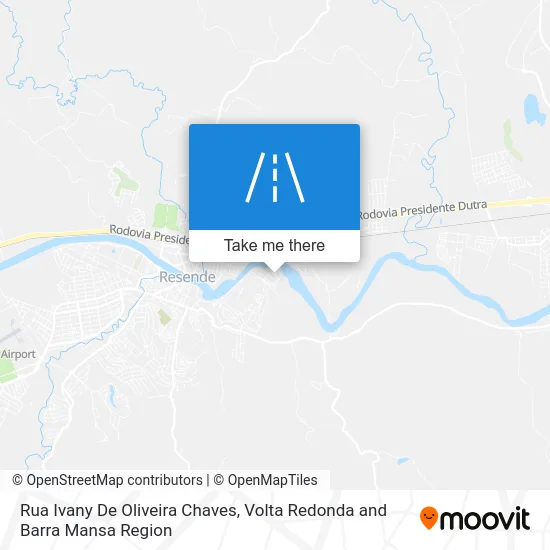 Rua Ivany De Oliveira Chaves map