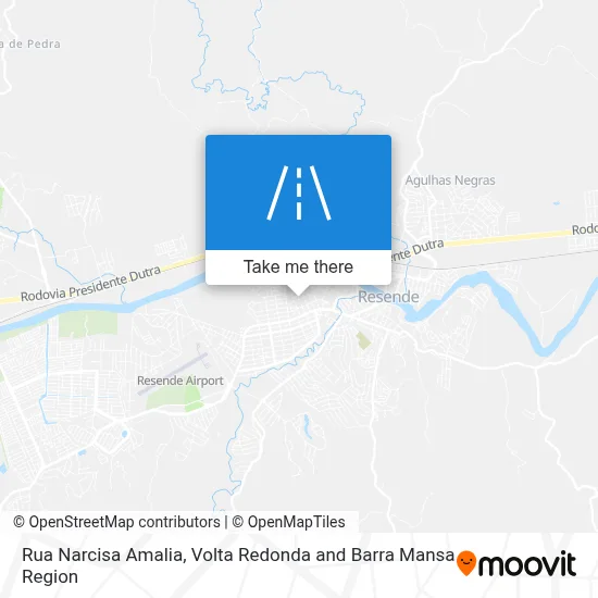 Rua Narcisa Amalia map