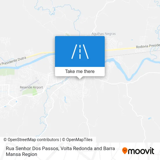 Rua Senhor Dos Passos map