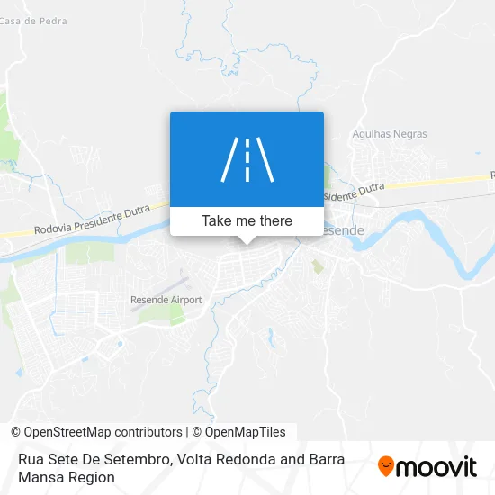 Rua Sete De Setembro map