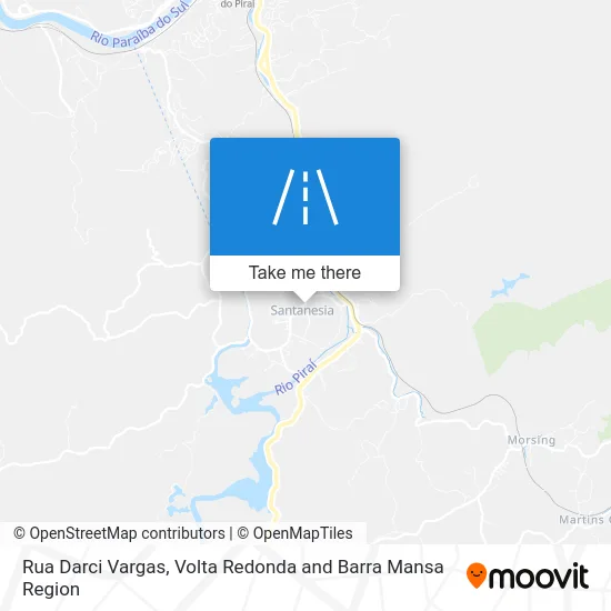 Rua Darci Vargas map