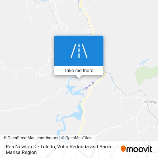 Rua Newton De Toledo map