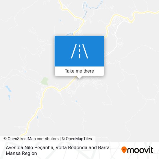 Avenida Nilo Peçanha map