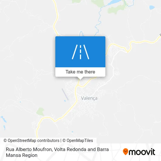 Rua Alberto Moufron map