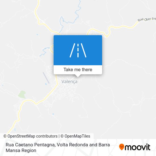 Rua Caetano Pentagna map