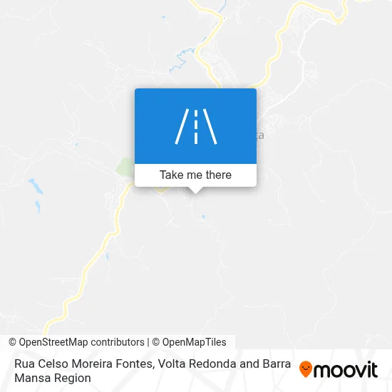 Rua Celso Moreira Fontes map