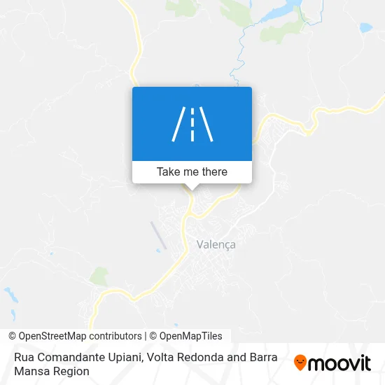 Rua Comandante Upiani map