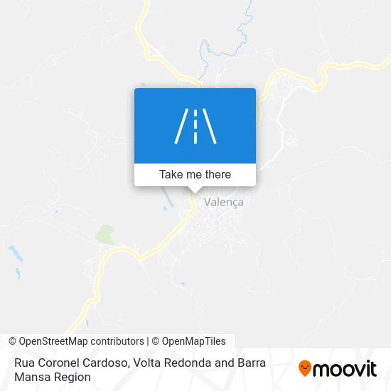 Rua Coronel Cardoso map