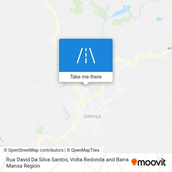 Rua David Da Silva Santos map